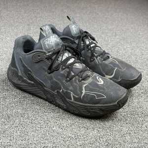 Puma Melo MB.03 Lo Team Puma Black-Strong Gray Basketball Men's Size 12
